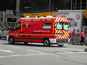  Voiture de pompiers en intervention
